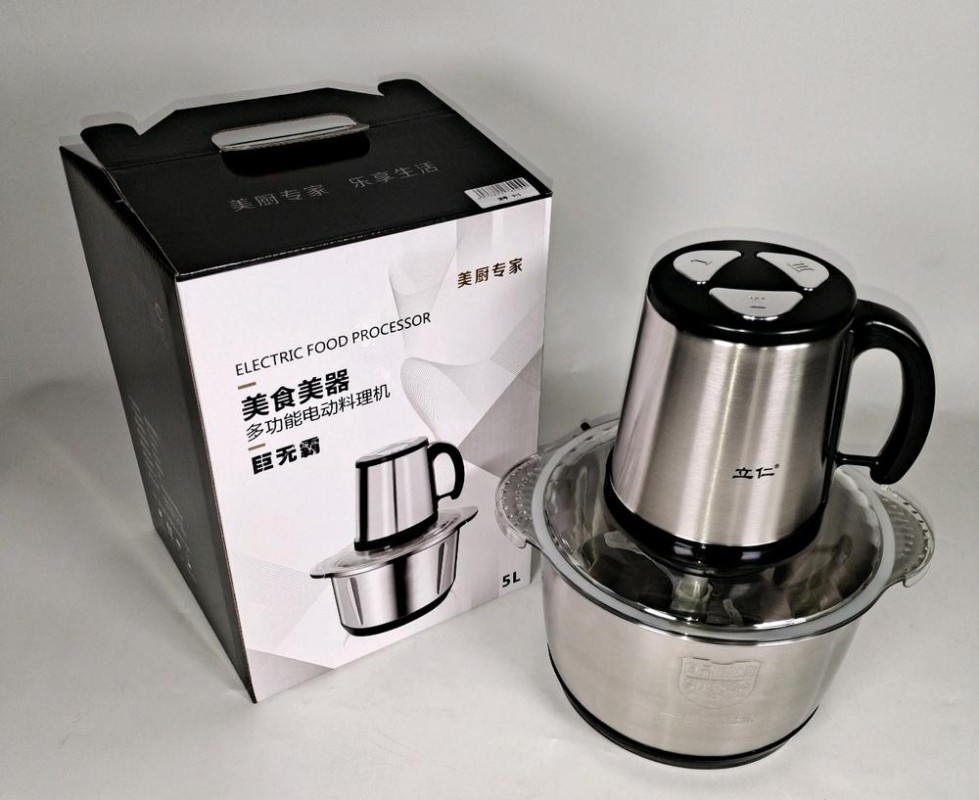立仁绞肉机-915# 5L不锈钢