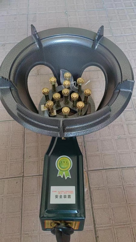 电子商用灶12头